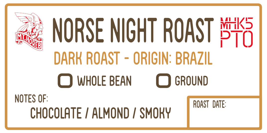 Norse Night Roast (Brazil) - Dark Roast