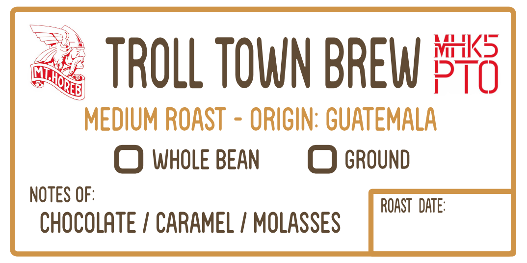 Troll Town Brew (Guatemala) - Medium Roast